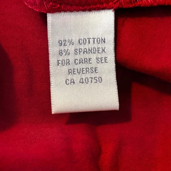 TOP, HAND SEWN MULTICOLOUR BEADS, RED, SIZE 3X, ROUND NECK, LONG SLEEVE, DIANE - Picture 3 of 15